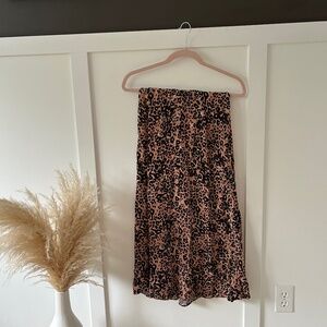 Aritzia Leopard Skirt
